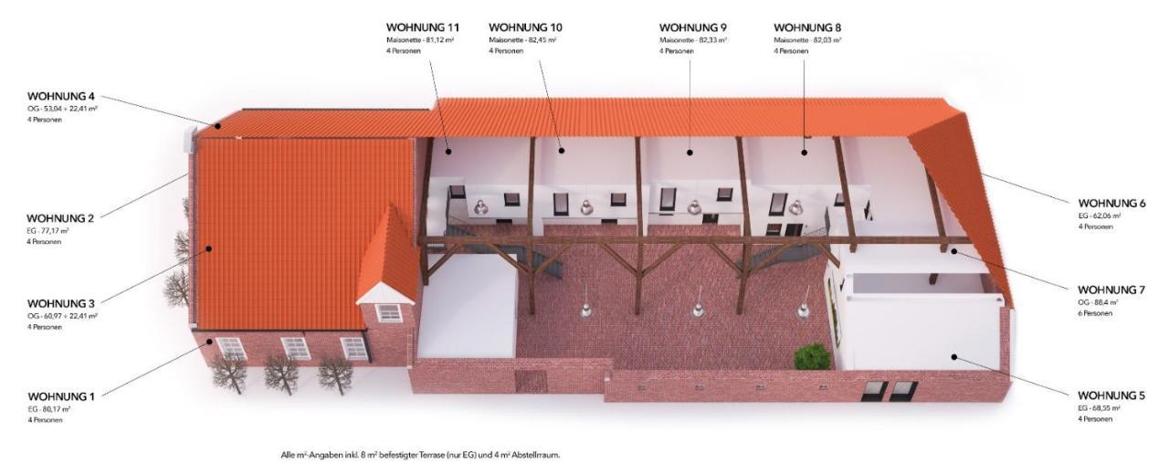Gulfhof Polder72 Polder72 5 Eger Lejlighed Dornum Eksteriør billede